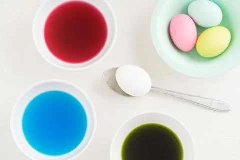 Easter eggs Stock Photos