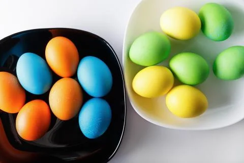 Easter eggs Stock Photos