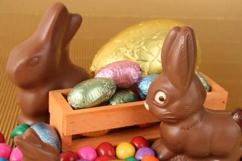 Easter Eggs Stock Photos