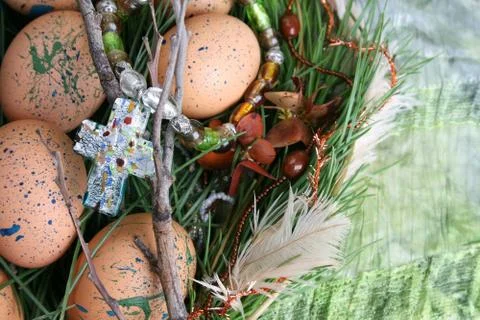 Easter Eggs Stock Photos