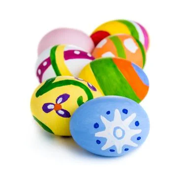 Easter eggs Stock Photos