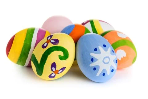 Easter eggs Stock Photos
