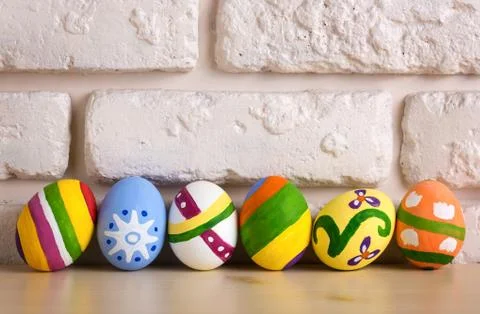 Easter eggs Stock Photos