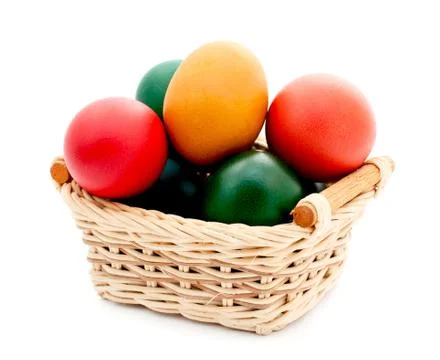 Easter eggs Stock Photos