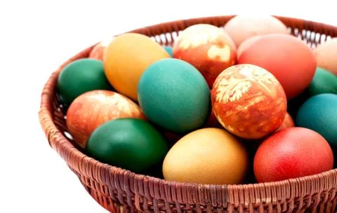 Easter eggs Stock Photos
