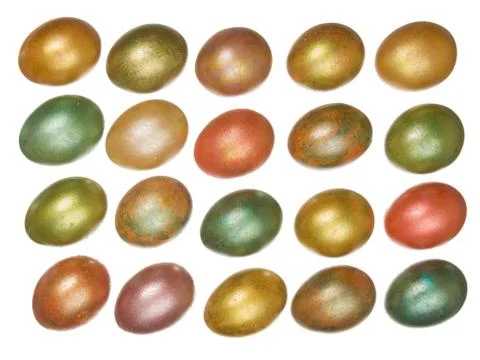 Easter eggs Stock Photos