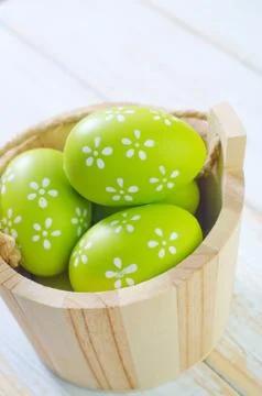 Easter eggs Stock Photos