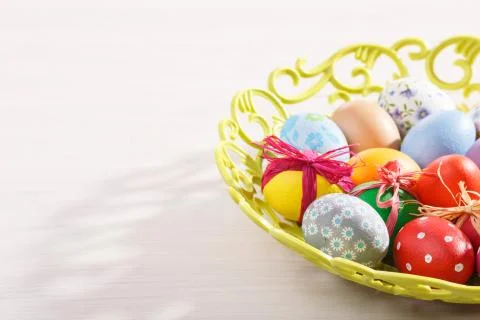 Easter eggs Stock Photos