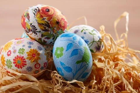 Easter eggs Stock Photos