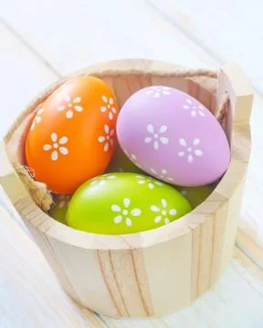 Easter eggs Stock Photos