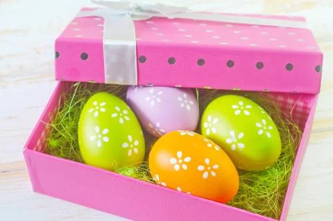 Easter eggs Stock Photos
