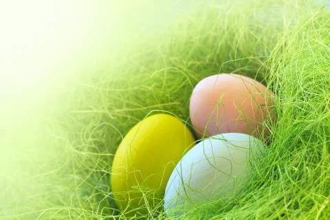 Easter eggs Stock Photos