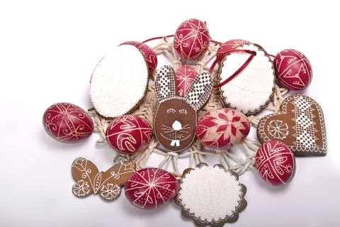 Easter eggs Foto stock