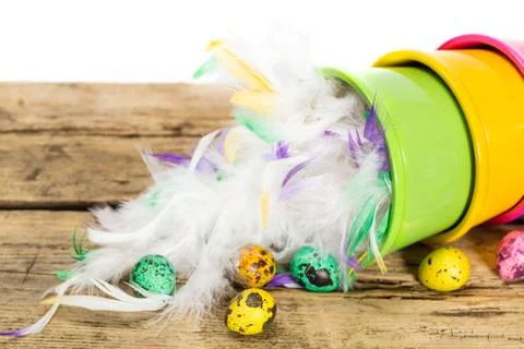 Easter eggs Stock Photos