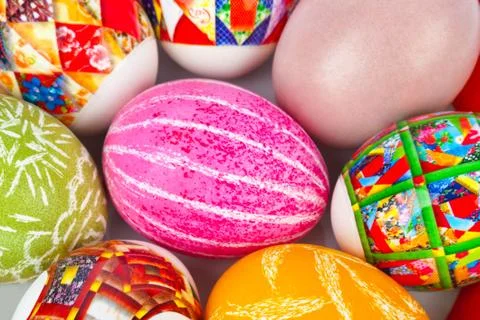 Easter eggs 스톡 사진