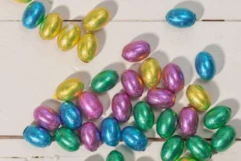 Easter eggs Stock Photos