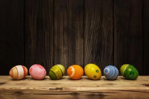 Easter eggs Stock Photos