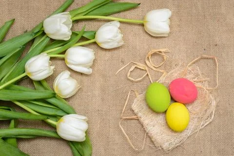 Easter eggs Stock Photos