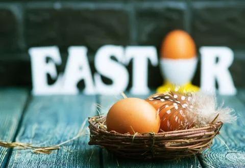 Easter eggs 스톡 사진