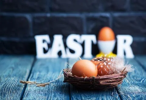 Easter eggs 스톡 사진