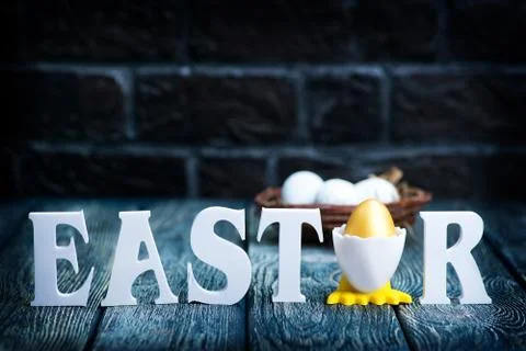 Easter eggs 스톡 사진