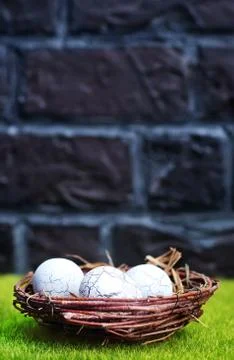Easter eggs 스톡 사진