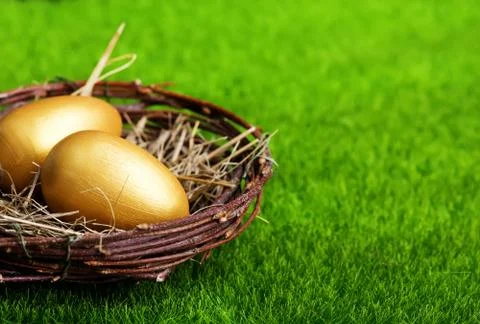 Easter eggs Stock Photos