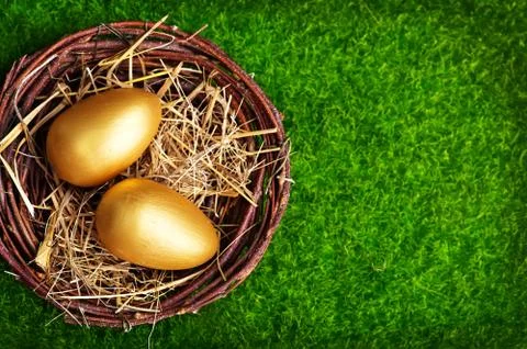 Easter eggs 스톡 사진