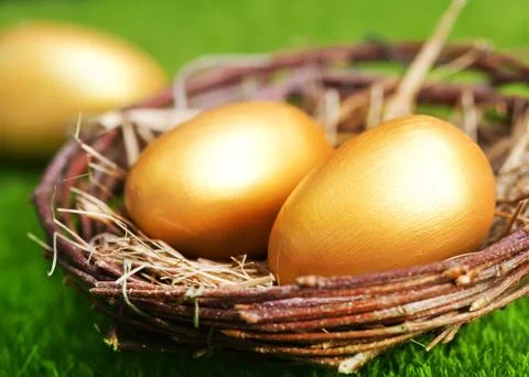 Easter eggs 스톡 사진