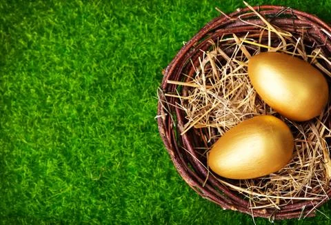Easter eggs 스톡 사진