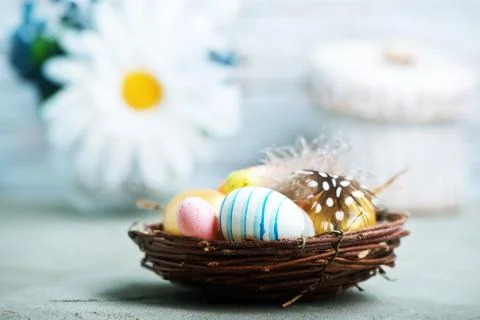 Easter eggs Stock Photos