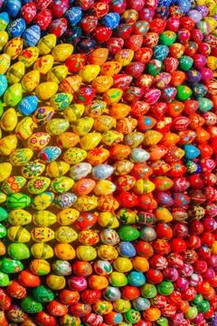 Easter eggs Stock Photos