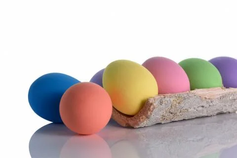 Easter eggs Stock Photos