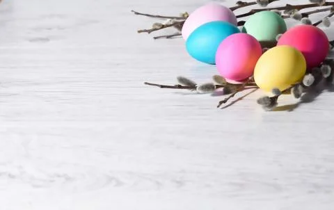 Easter eggs Stock Photos