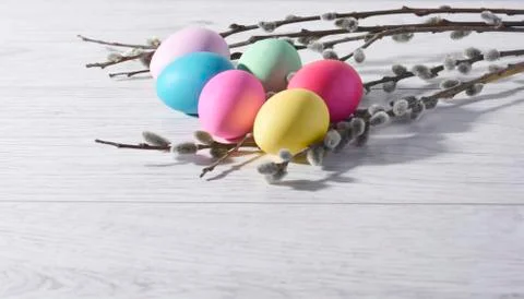 Easter eggs Stock Photos