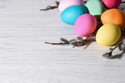 Easter eggs Stock Photos