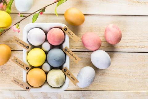 Easter eggs Stock Photos