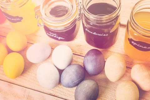 Easter eggs Stock Photos