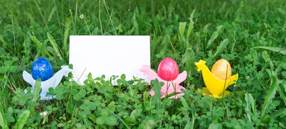 Easter eggs Stock Photos