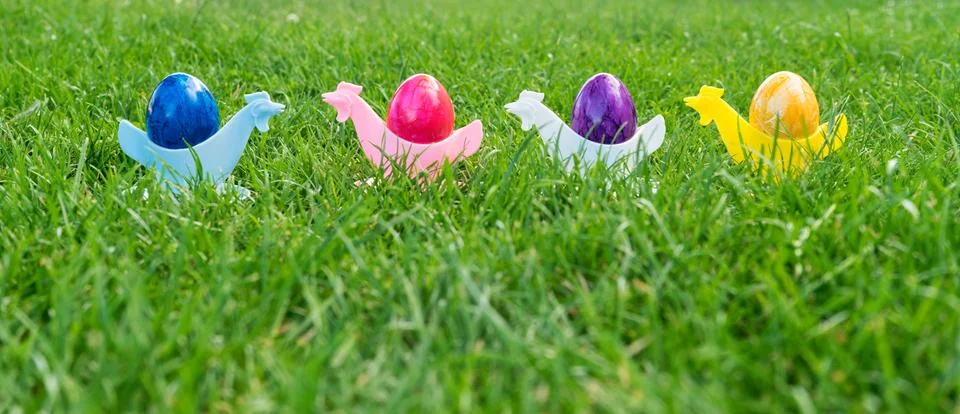 Easter eggs Stock Photos