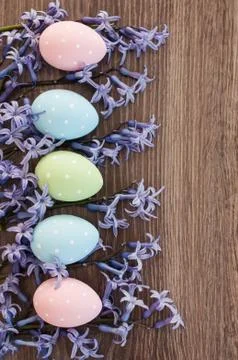 Easter eggs Stock Photos