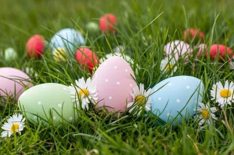 Easter eggs Foto stock