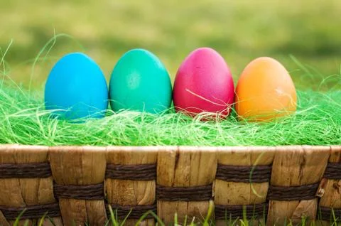 Easter eggs Stock Photos