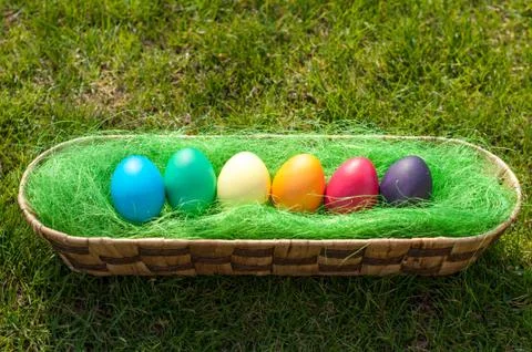 Easter eggs Stock Photos