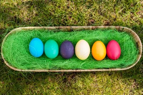 Easter eggs Stock Photos