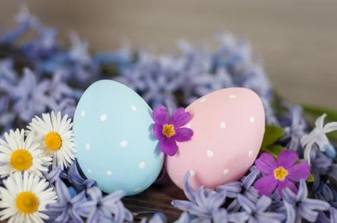 Easter eggs Foto stock