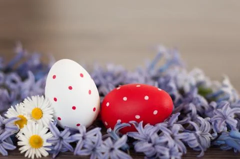 Easter eggs Foto stock