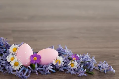 Easter eggs Stock Photos
