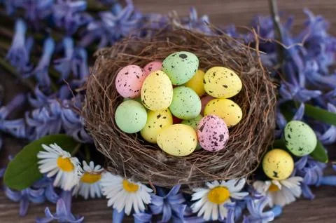 Easter eggs Stock Photos