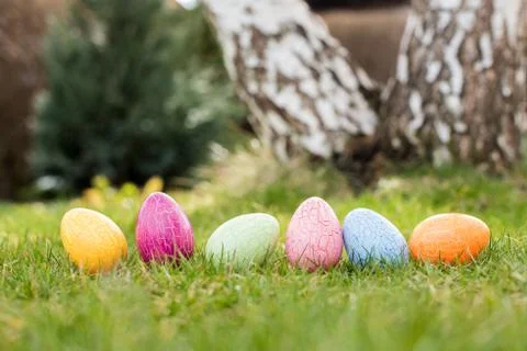 Easter eggs Foto stock